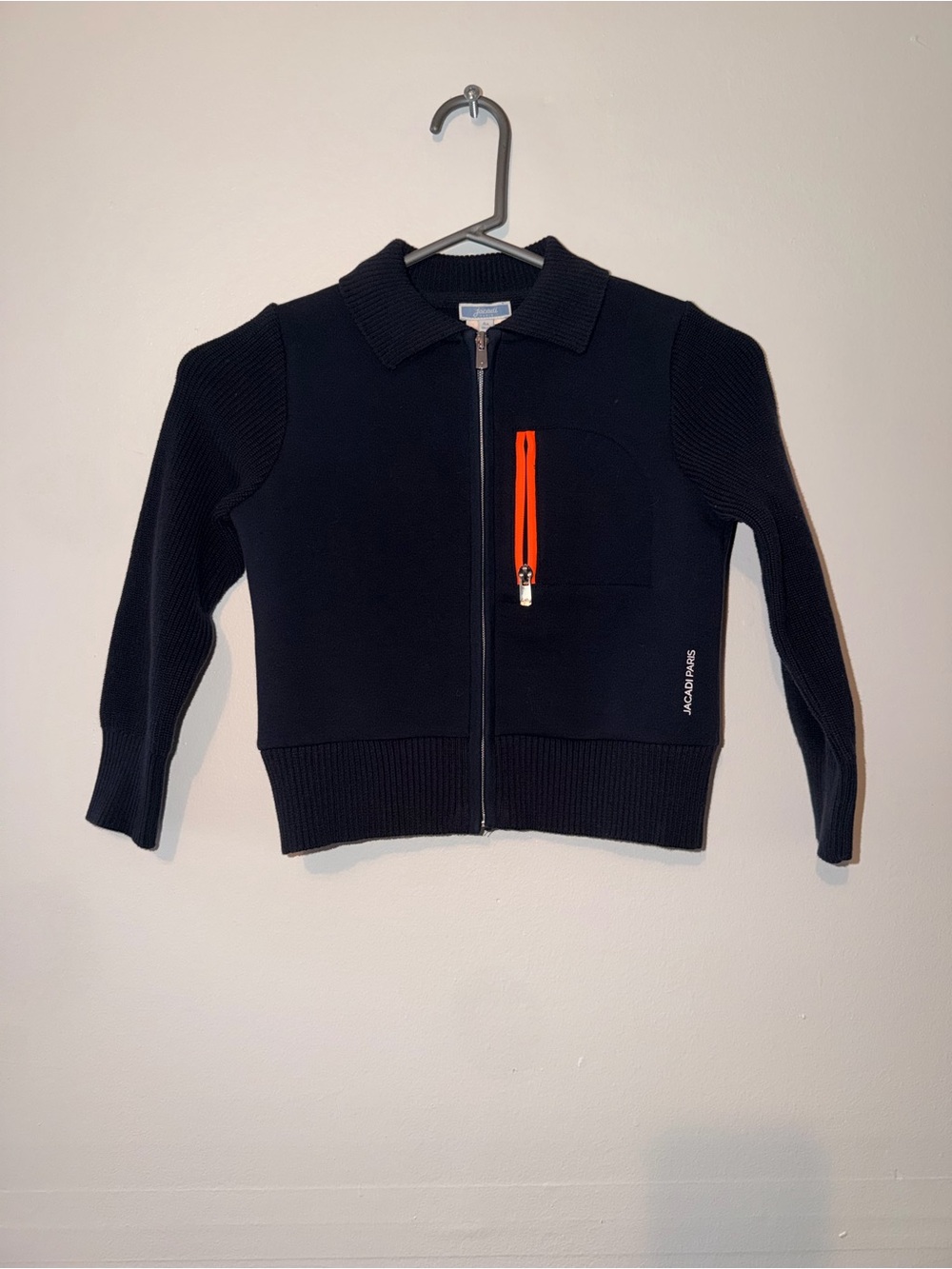 Boy's - Jacadi Paris Navy Cardigan Sz. 6A